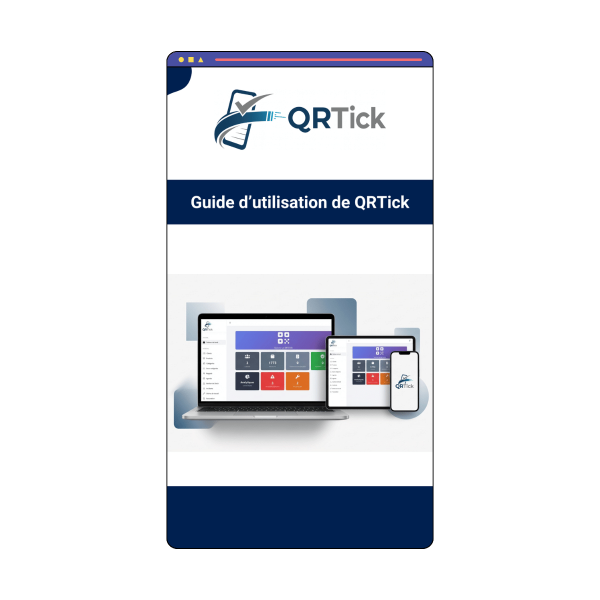 Mockup mobile QRTick